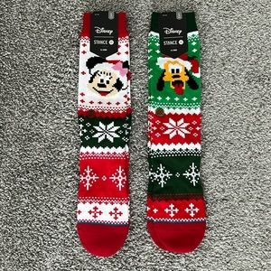 Disney - Holiday Pluto and Minnie Mouse Stance
Socks (L)